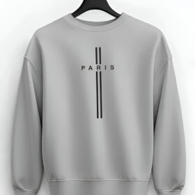 Men's Grey "Paris" Sweatshirt