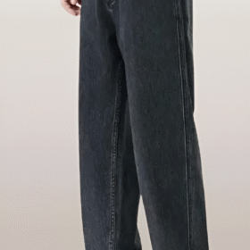 MEN BOOT CUT /BELL BOTTOM JEANS BLACK JEERA@5