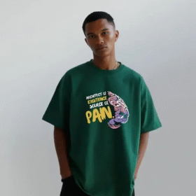 Damn Gud Men's Branded Oversized T-Shirt