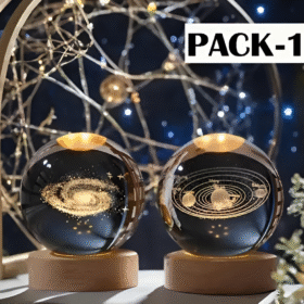 NAIRO 3D Galaxy Crystal Ball Night LAMP
