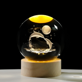 Glass Lamp 3D Ball Astronomy Night Lamp